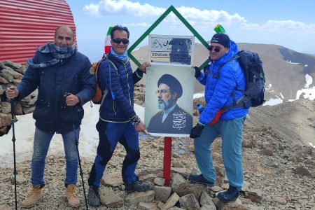 تجدید بیعت کوهنوردان ابهری با رهبر انقلاب