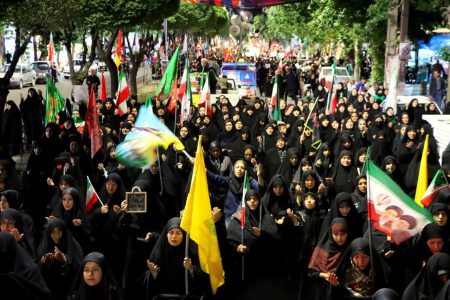 نوای لبیک یا حسین (ع) در ابهر