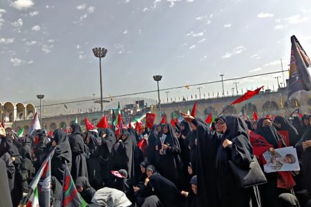 حضور ۲۵ هزار زنجانی در مراسم تشییع امام شهید