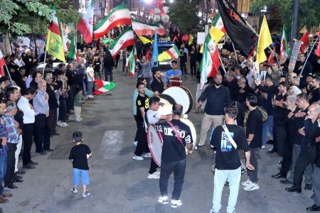 ابهری‌ها در شام غریبان رهبرشان اشک ماتم ریختند